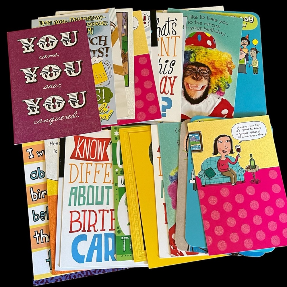 25 Cartoon Factory American Greetings Birthday Cards